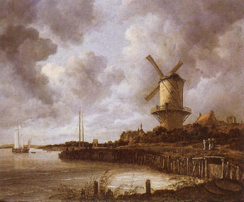 Jacob van Ruisdael The mill by District by Duurstede Spain oil painting art